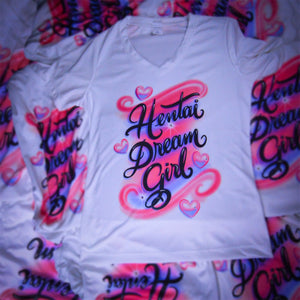 Y2K "Hentai dream girl" Shirt