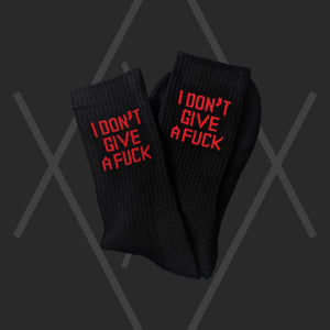 "I DON'T GIVE A FUCK" Socks