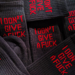 "I DON'T GIVE A FUCK" Socks